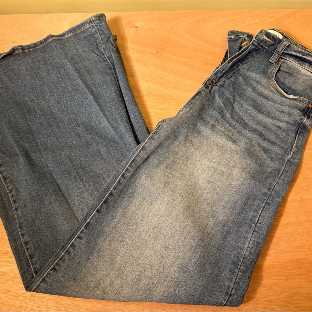 Women's Blue Flare Jeans